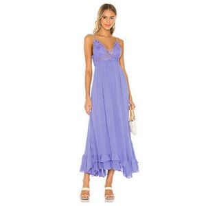 Free People Periwinkle Adella Maxi